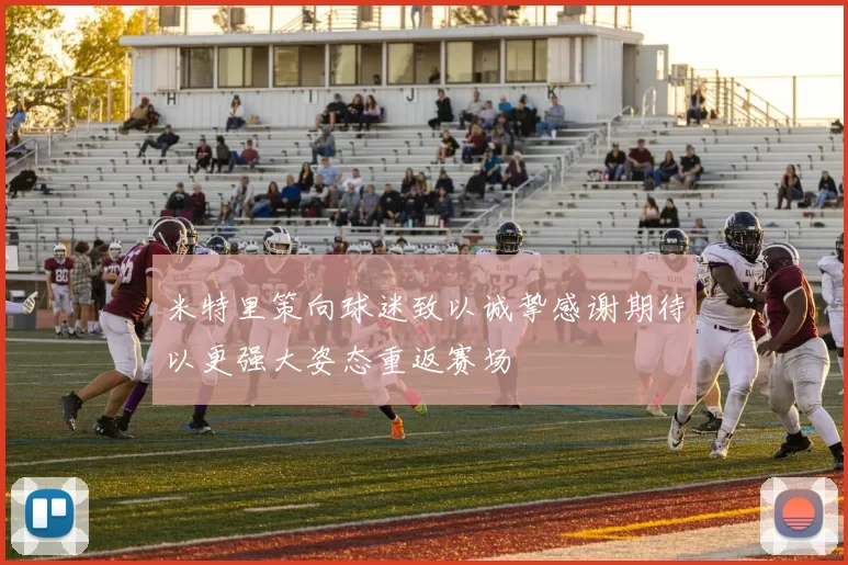 米特里策向球迷致以诚挚感谢期待以更强大姿态重返赛场